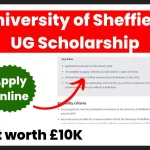 University of Sheffield UG Scholarship