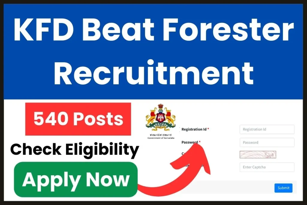 KFD Beat Forester Recruitment