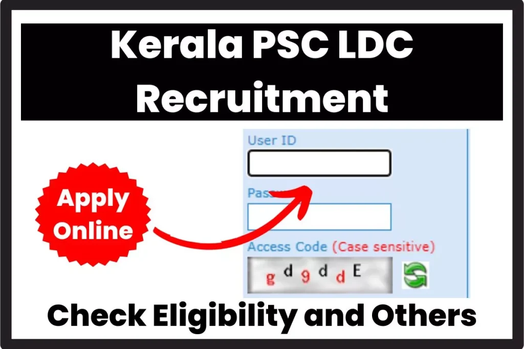 Kerala PSC LDC Recruitment
