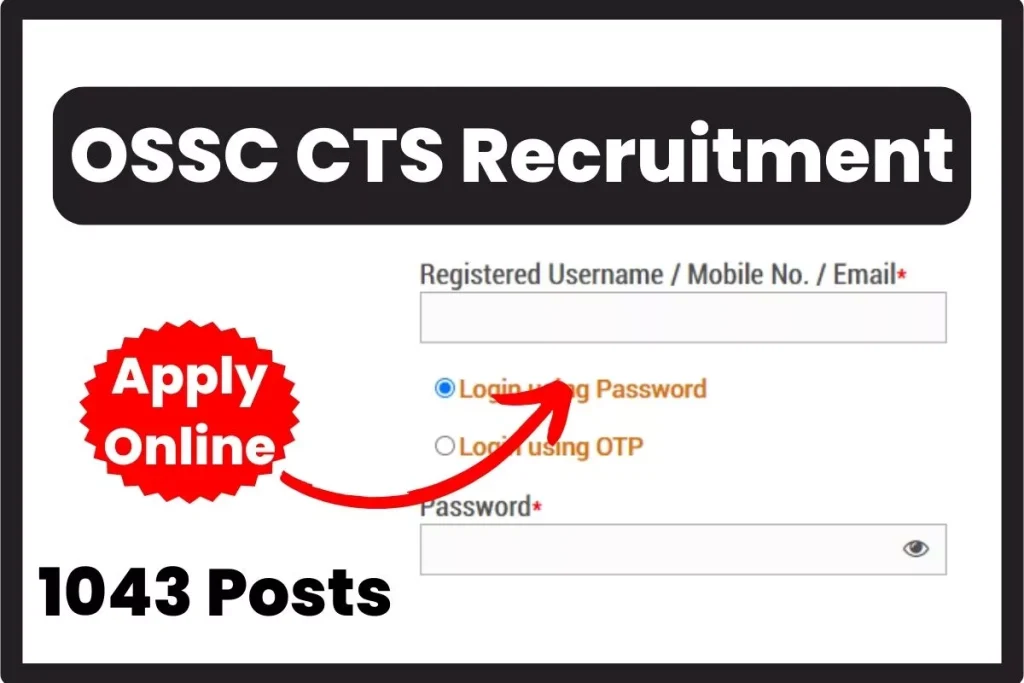 OSSC CTS Recruitment