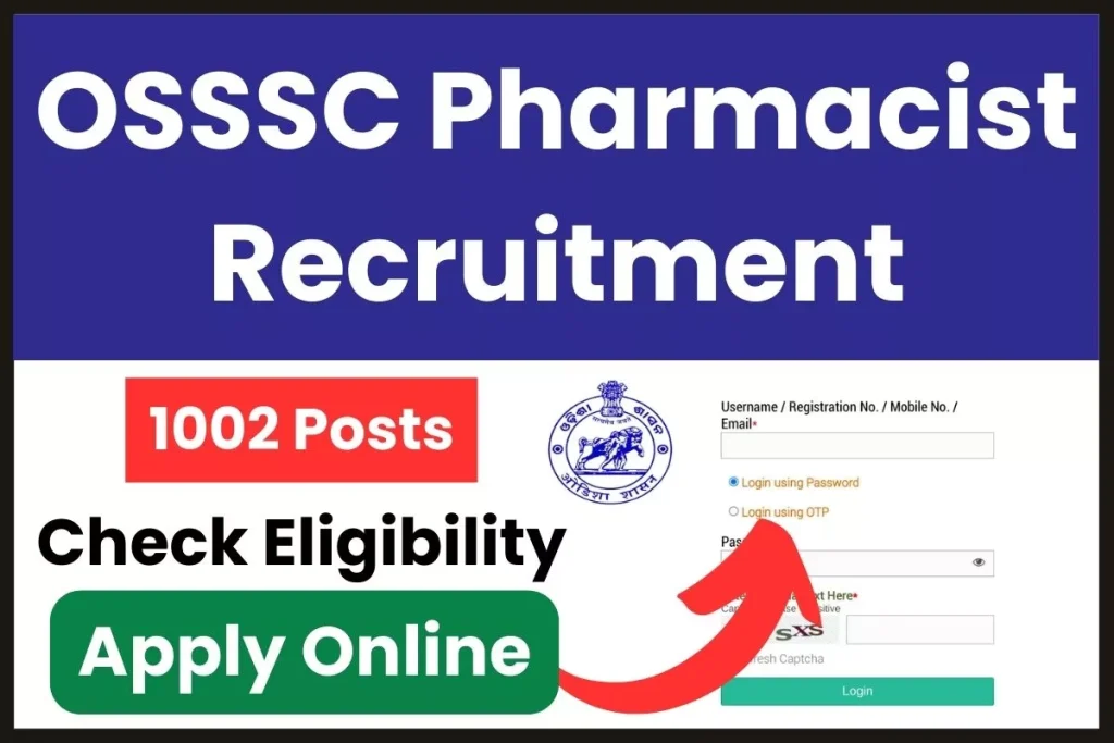OSSSC Pharmacist Recruitment