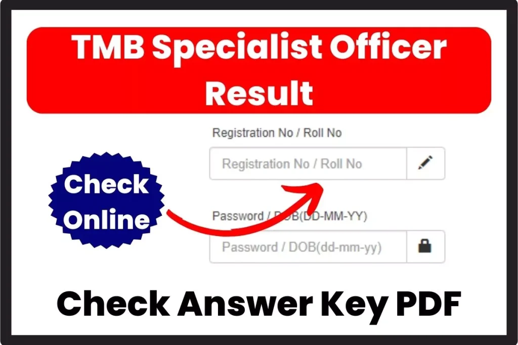 TMB Specialist Officer Result