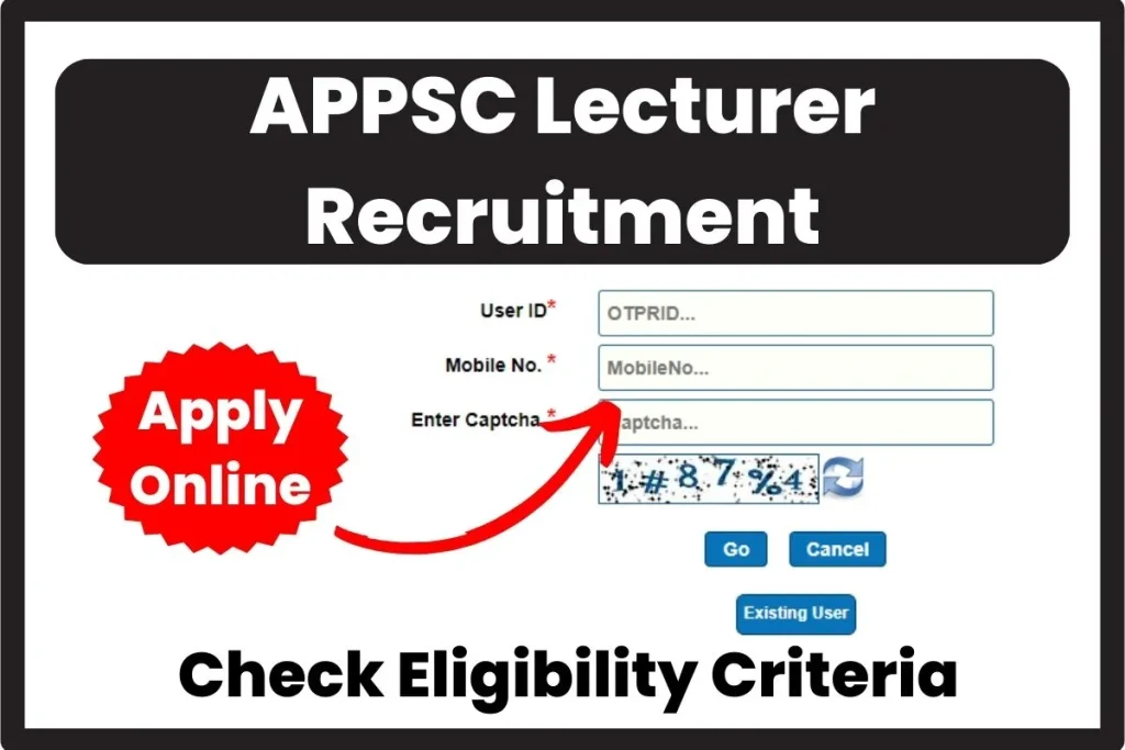 APPSC Lecturer Recruitment