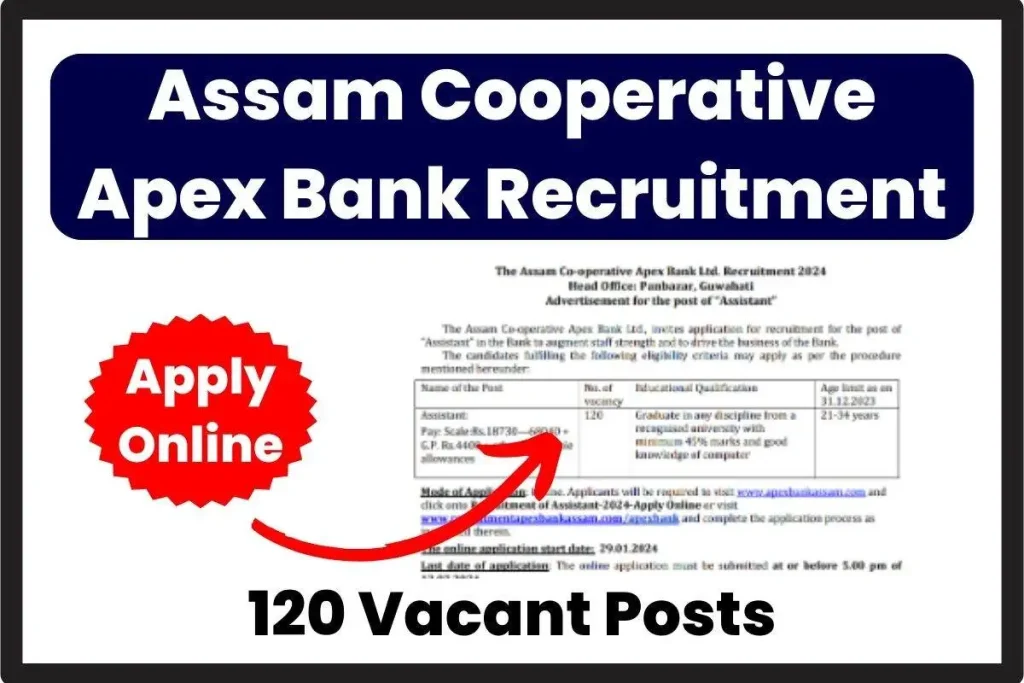 Assam Cooperative Apex Bank Recruitment