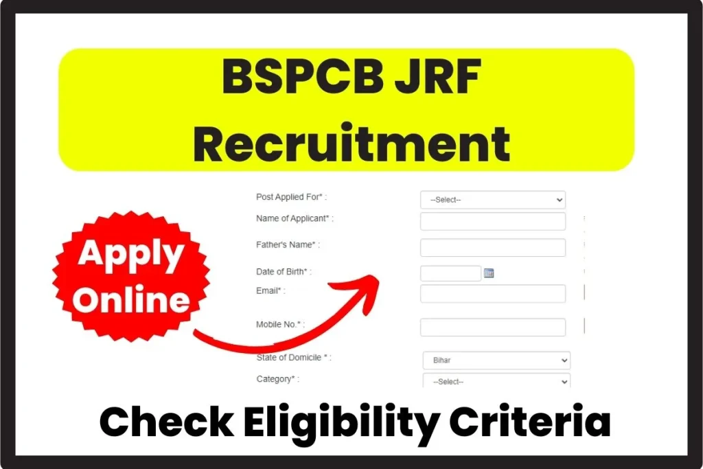 BSPCB JRF Recruitment
