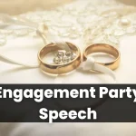 Engagement Party Speech