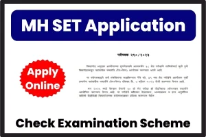 MH SET 2024 Application