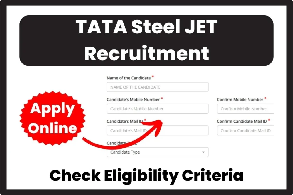 TATA Steel JET Recruitment