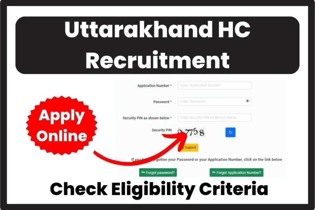 Uttarakhand HC Recruitment