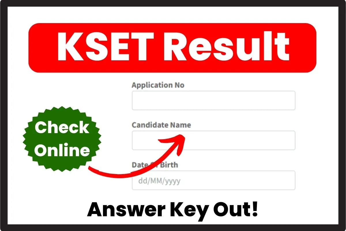 KSET Result 2024 Expected CutOff Marks, Answer Key Out