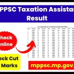 MPPSC Taxation Assistant Result