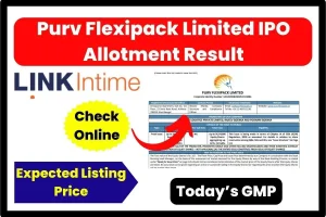 Purv Flexipack Limited IPO Allotment Result