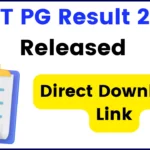 CUET PG Result 2024 Released; Direct Download Link @ cuet.nta.nic.in