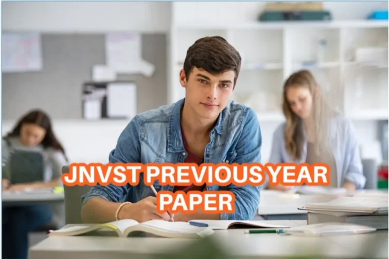 JNVST Previous Year Question Papers
